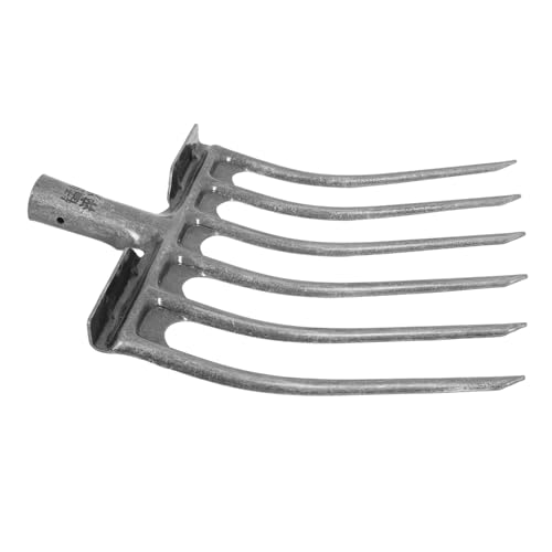 SUPVOX Attrezzo Per Giardino Testa in Attrezzo Agricolo Per Scavo e Lavorazione Del Terreno Per Arieggiare e Allentare Le Radici Facile Da Montare Su Manico