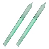 COLLBATH 2 Stück Nano Glas Nagelfeile Nagelpflege Doppelseitige Feile und Buffer mit Feiner Struktur Kompakt und Langlebig für Naturnägel und Reisen Präzise Maniküre Werkzeuge