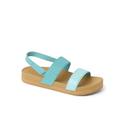 Image of REEF Girls Kids Water Vista Platform Sandal, Water Friendly, Adjustable Strap