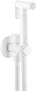 Comprar Ducha Higienica Para Wc Blanco Kit Grifo De Bidet Para Ducha Bidet Para Inodoro Pistola Pulverizadora Universal Para Inodoro Blanco tubo De Acero Inoxidable