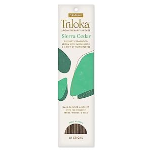 Triloka Original Incense, Sierra Cedar, 10 Sticks Triloka Original Incense Sierra Cedar 10 Sticks
