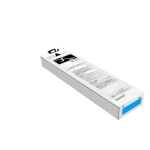NSWPJTJVU Cartucho de Tinta Compatible con Impresora de inyección de Tinta Riso Comcolor 3010R 3050R 7050R 9050R 4 Colores Opcionales(Cyan)