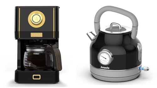 Cafetera de Goteo Automática con Diseño Retro 10 tazas