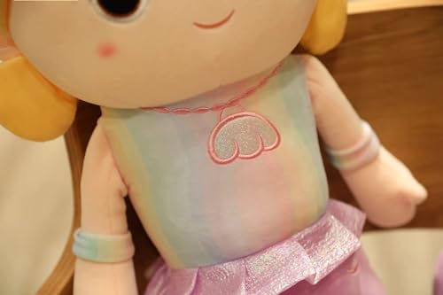Image of Tickles Mermaid Soft Doll Stuffed Plush Animal Toy for Kids Girls Birthday Gifts (Color: Pink Size: 90 cm)