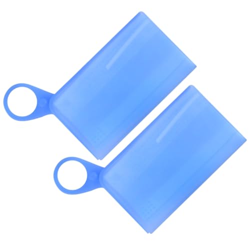 KOMBIUDA Clip Portátil de Silicona para Guardar Desechables, Ligero y Fácil de Transportar, Paquete de 2 Piezas para Uso Diario y Compras