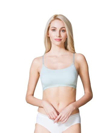Image of Van Heusen Women's Beginner's Cotton Bra | Full Coverage | Non-Padded | Non-Wired | Detachable Straps | Breathable Fabric | Soft Cotton Stretch | Keeps You Fresh | Teenage Essential | Style 11020