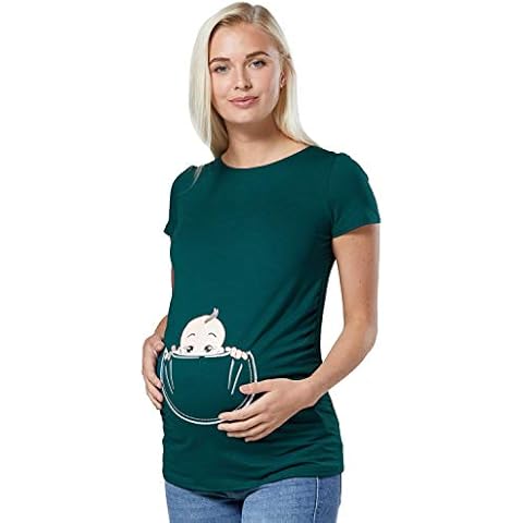 T-shirt de maternité Happy Mama Cover