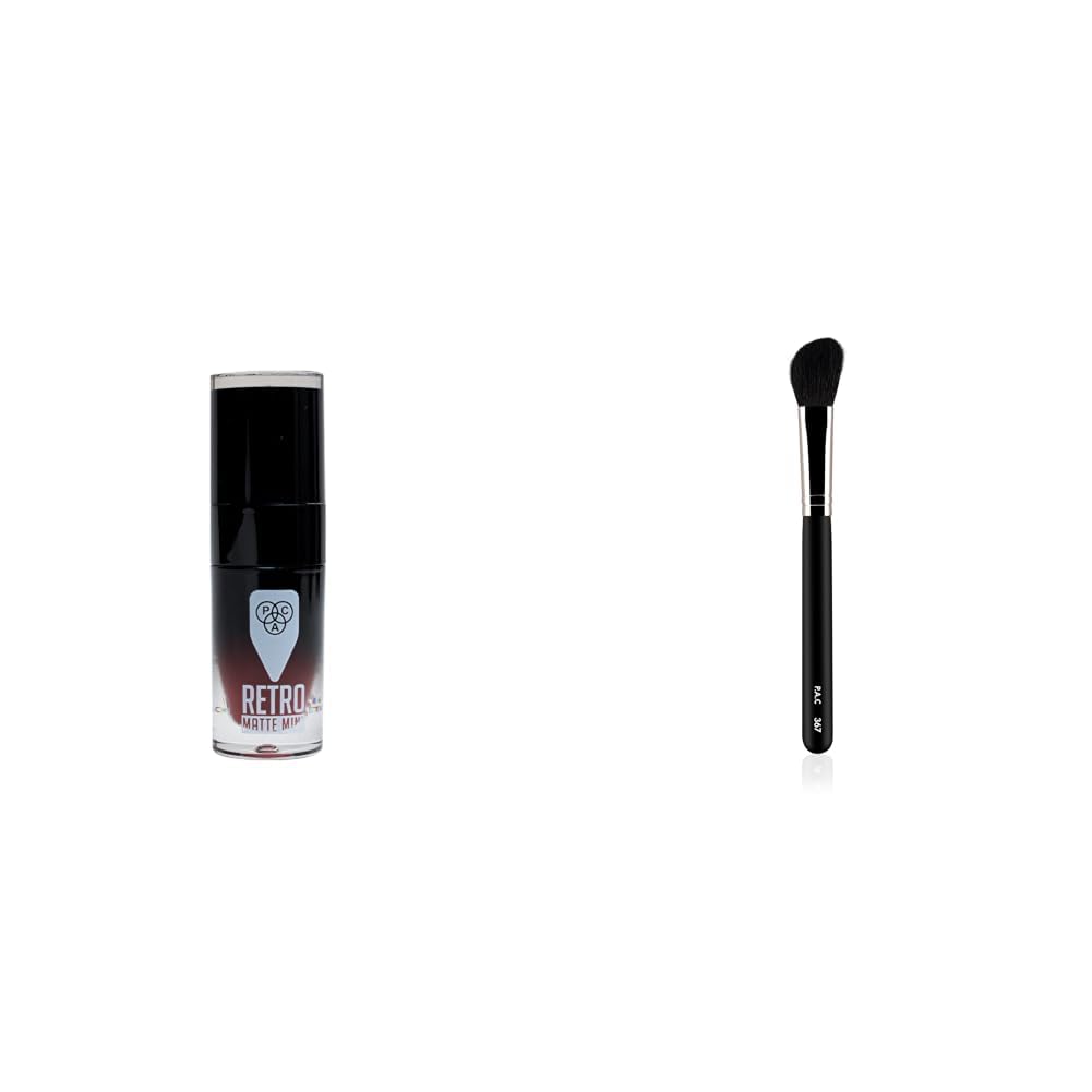 PACRetro Matte Gloss Mini - 09 (Puny) Contouring Brush 367-picture-20