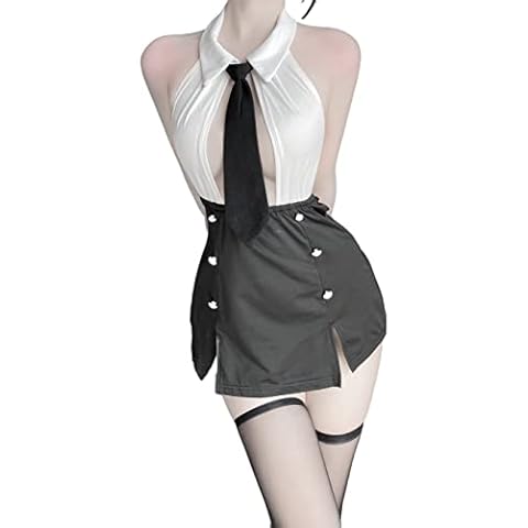 SINGUYUN Women's Sexy Office Secretary Costume Cover