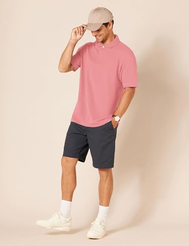 Image of Amazon Essentials Men's Regular-Fit Short Sleeve Cotton Pique Polo Shirt (Available in Big & Tall)