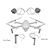 Replacement Front Leg Landing Gear with Antenna Cable for DJI Mavic 2 Pro/Zoom Drone Left Right Front Arm Legs Cover Tripod Foot Stand Repair Spare Parts