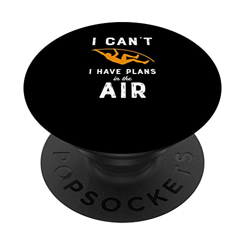 Pole Jumping I Athletics Design for Pole Vault Athlete PopSockets Swappable PopGrip, Black