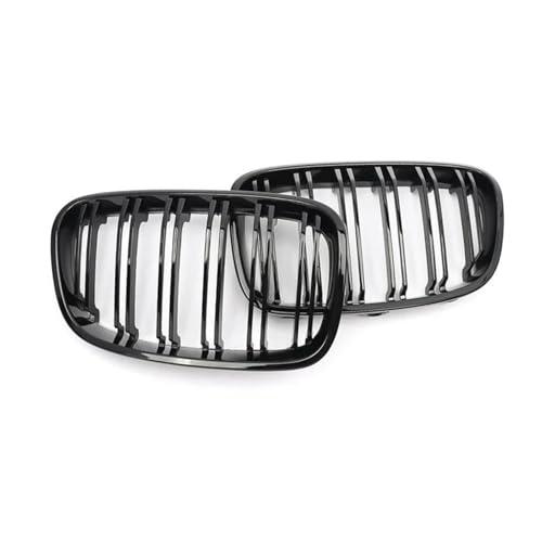 Améliorez le look de votre Série 1 avec la grille double lame noir brillant