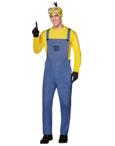 Spirit Halloween Adult Kevin Costume - Minions, Men, Size ADULT SMALL Standard, Multicolor