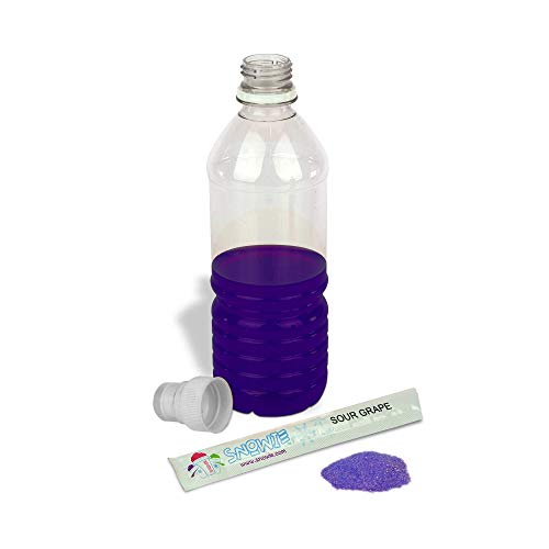 Snowie - Original Flavor Powders , Just Add Water & Sugar Shaved Ice Flavor Syrup (Sour Grape) #TOP2