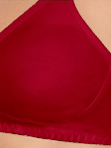 Image of Daisy DEE Women's Cotton Seamless Non-Padded Non-Wired Full Coverage T-Shirt Bra NLBLA
