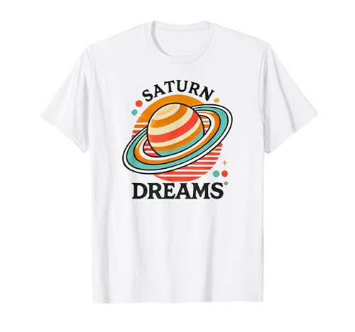 Saturn Dreams - Vibraciones espaciales retro Camiseta