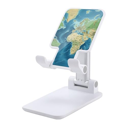 Support de téléphone de bureau pliable pour éviter les douleurs de cou