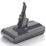 Batterie pour Dyson V8 SV10, LONGFIT Li-ION Batterie 8000mAh Compatible avec Dyson V8 Absolute, Animal, Fluffy, Parquet, Motorhead Aspirateur sans Fil