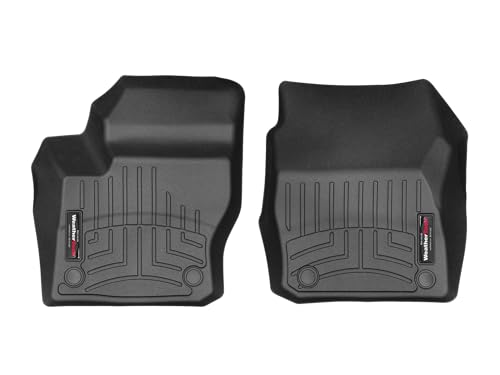 WeatherTech Custom Fit FloorLiners for Ford Focus, Focus ST - 1st Row (446461), Black