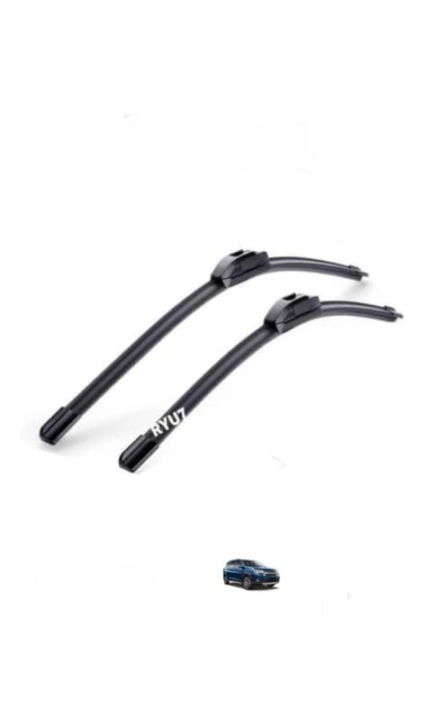 Image of All Season Frameless /Soft Wiper Blades Fits For Maruti XL6 24 inch /600mm+16 inch /400mm(Pack of 2)