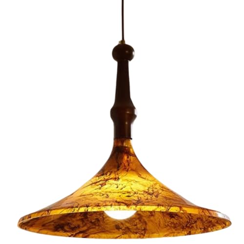 Suspension acrylique vintage luminaire pour salon et coffee shop