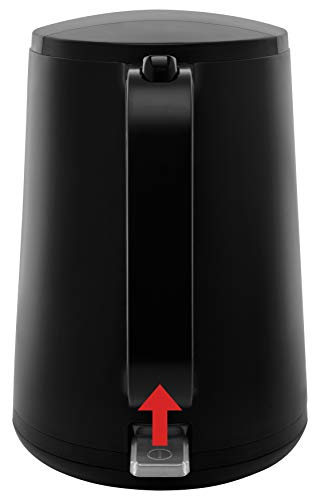 Tefal KO2008 Wasserkocher Principio Select | 2400 Watt | 1,7L Wassertank | Automatischer Ein-/Ausschalter | Antikalk-Filter | schwarz Matt 3