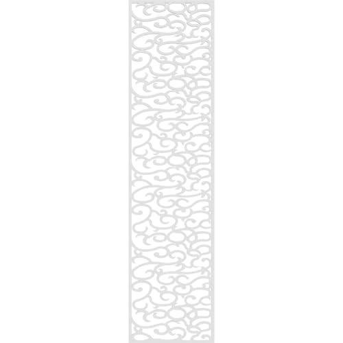 Image of 15 3 /8 inchW x 63 3 /8 inchH x 3 /8 inchT Walker Decorative Fretwork Wall Panels in Architectural Grade PVC