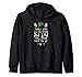 Put Me Back On My Bar Taburete Funny St Patrick's Day Party Sudadera con Capucha
