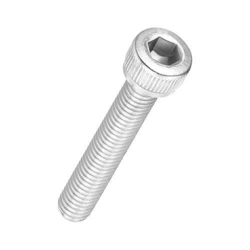 Kozelo 40pcs Socket Head Cap Screws - [M5-0.8 x 30mm] 304 Stainless Steel Allen Socket Drive for Electrical Motor 3D Printing Fan Engine Replacement Use, Silver