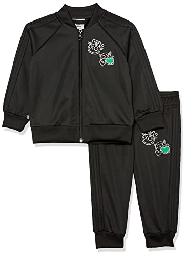 Superstar Set Black vêtement enfant unisexe en coton respirant