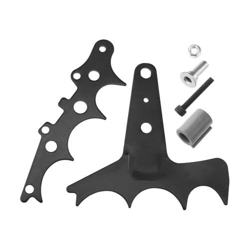 VGOL Felling Dog Bumper Spike Chain Catcher Kit Compatible with Husqvarna 362 365 371XP 372XP 385 390 Spike Chain Catcher Kit Chainsaw Black OEM 503 47 05-01
