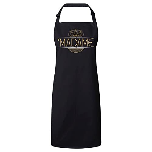 Tablier cuisine premium noir le cadeau idéal au style vintage