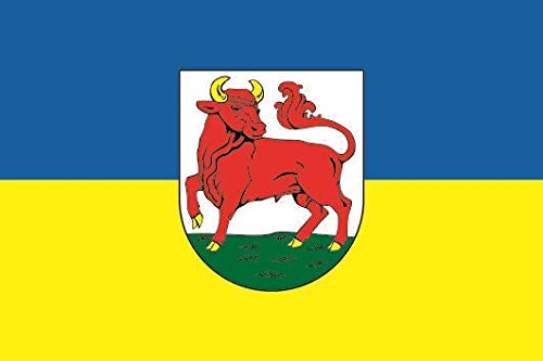 Drapeau Luckau 150 x 250 cm pour pavoiser vos façades et célébrations