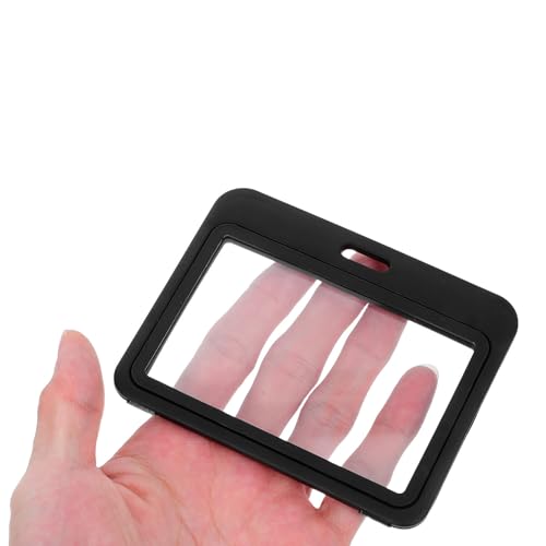 Protector para tarjetas 4x3 pulgadas Veemoon rígido y transparente contra desgaste, 15 uds 4