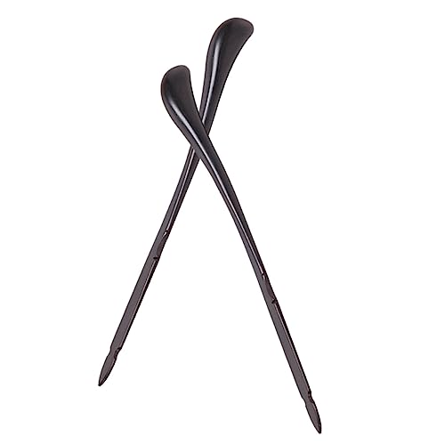 BESTonZON Professional Dulcimer Hammers 1 Pair Large Mallet Wooden Beaters Stick