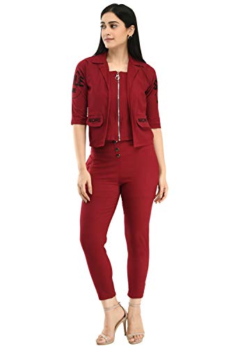 Image of Neysa Women's Cotton Lycra Regular Dress with Mask
