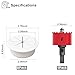 8 Pack TV Cord Hider for Wall Mounted TV, 2-3/8