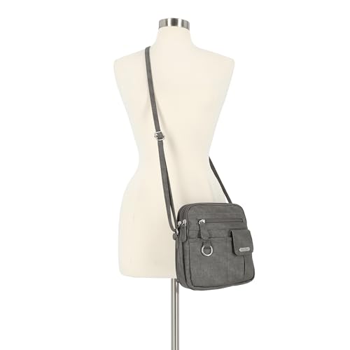MultiSac North South Mini Zip Around Crossbody Bag, Heirloom Black - Thumbnail 5