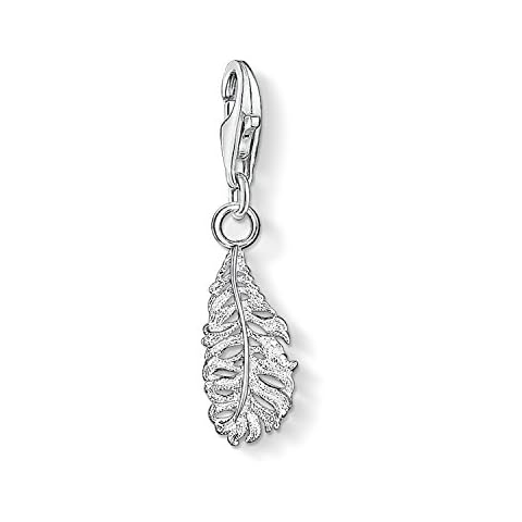 Thomas Sabo 925 Sterling Silver Feather Charm Cover