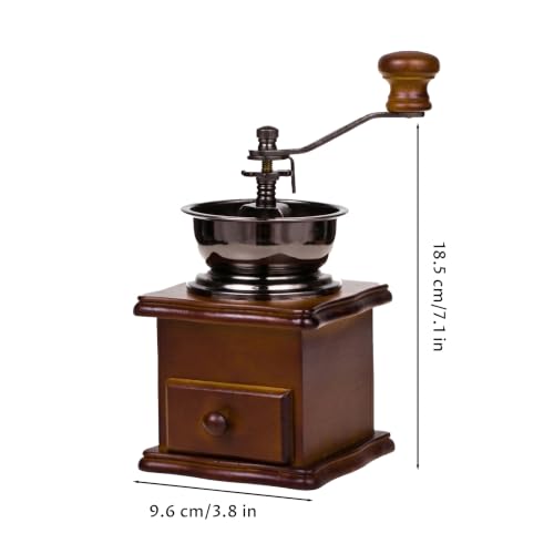 Molinillo de café manual con grosor ajustable que evita quemar el grano 7