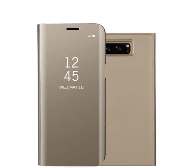 Protection Note20 miroir doré avec support étui coque pour mobile