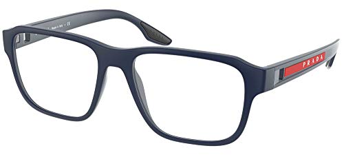 Prada Linea Rossa Ps 04Nv Men's Eyeglasses Blue Rubber 54 #TOP12