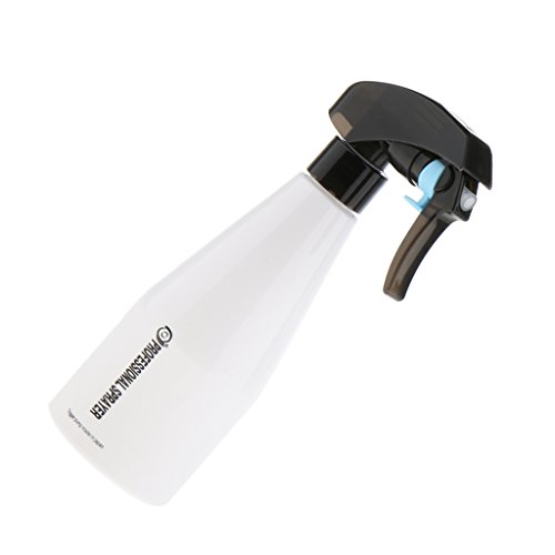Preisvergleich Produktbild 250ml Sprühflasche Friseur Wassersprüher Kunststoff Flasche Leer - Weiß