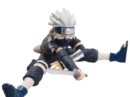 Banpresto Figura de Acción Kakashi Hatake III Naruto Shippuden, Vibration Stars 8 cm BP88461 Multicolor
