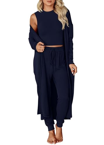KIRUNDO 3 Piece Lounge Sets for Women Airport Travel Outfit