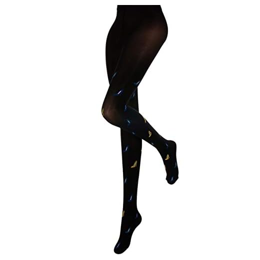 Strumpbyxor med mönster, motiv 50 med bilder av High Heels från Le Bourget