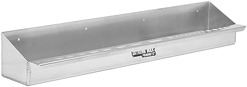 Extreme Max 5001.6618 Universal Wall-Mount Aluminum Flip-Out Seat For Race Trailer, Garage, Shop - View #4