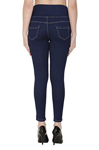 Image of Casual Slim fit Cotton Denim Jegging for Women
