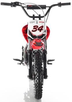 HHH Upgraded DB34 Apollo 110cc Dirtbike 4 Speed Semi Automatic dirtbike for kids (Orange)